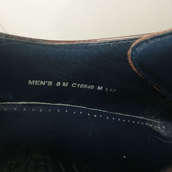 COPY - Cole Haan Men's SZ 8M Madison Cap OX, Burgundy C10840. Condition is Pre-… - Picture 9 of 11